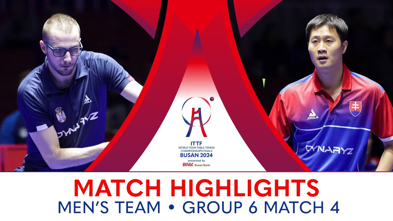 Yang Wang (SVK) vs Dimitrije Levajac (SRB) | MT G6 - Match 4 | #ITTFWorlds2024