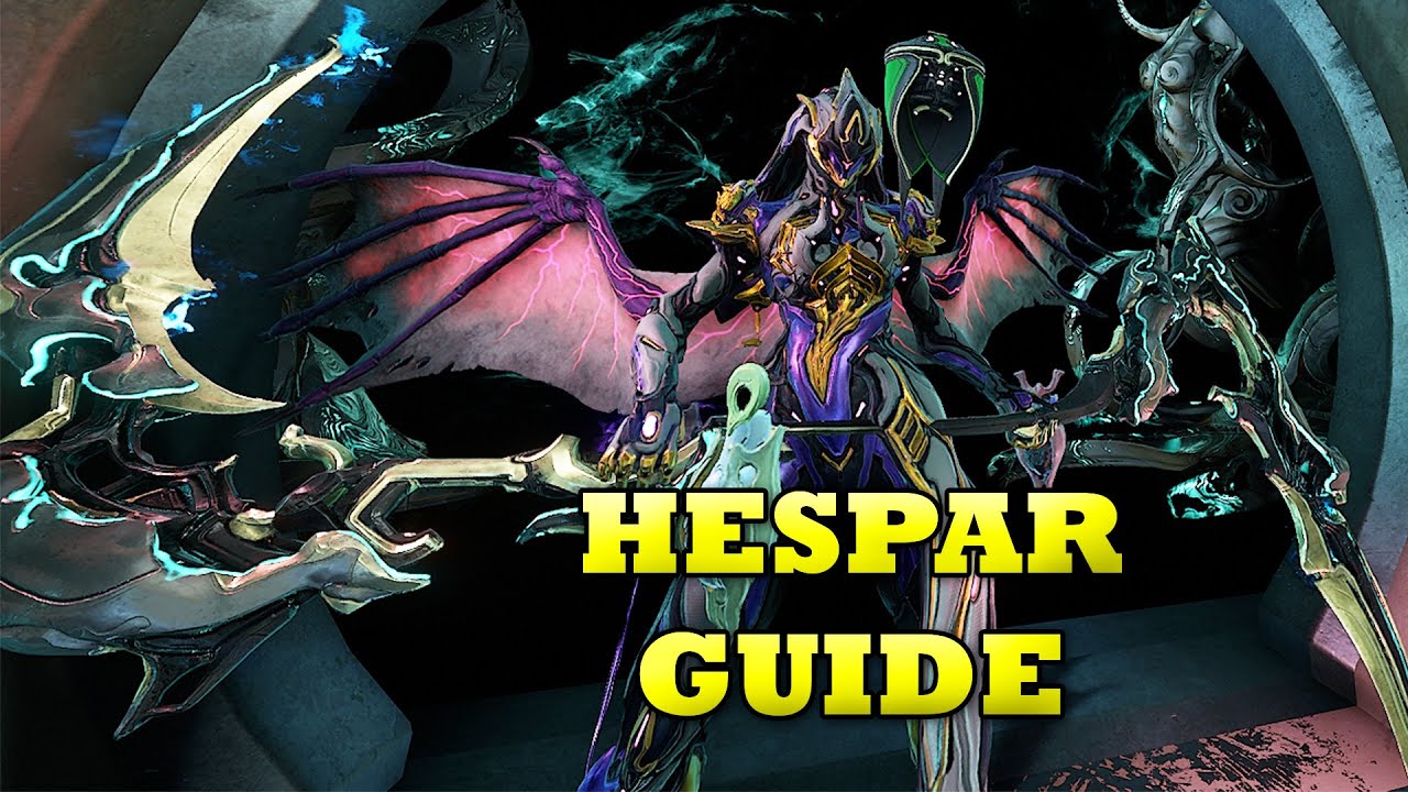 Warframe Hespar Giant Scythe Weapon Build And Overview!