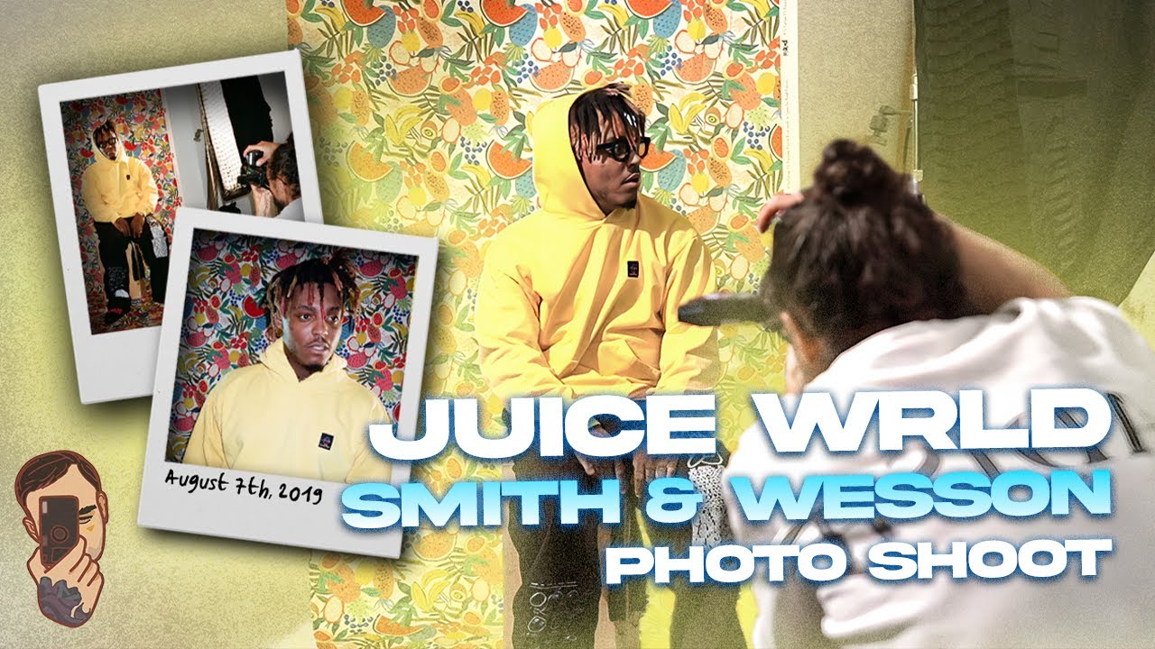 Juice WRLD: Smith & Wesson XXL Magazine photoshoot preview