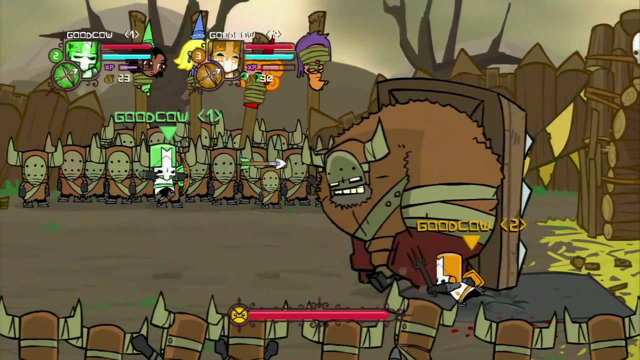 Castle Crashers (demo) (PS3) - two-player with Joe (2010-09-27)