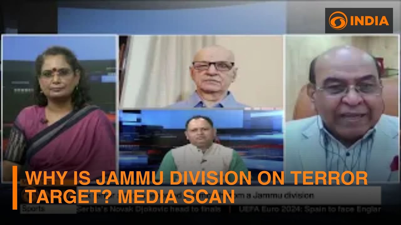 Why is Jammu division on terror target? Media Scan | DD India