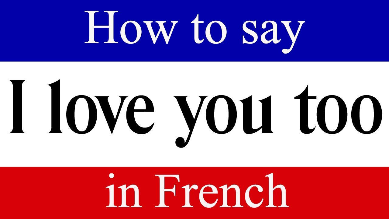Learn French |  How To Say 