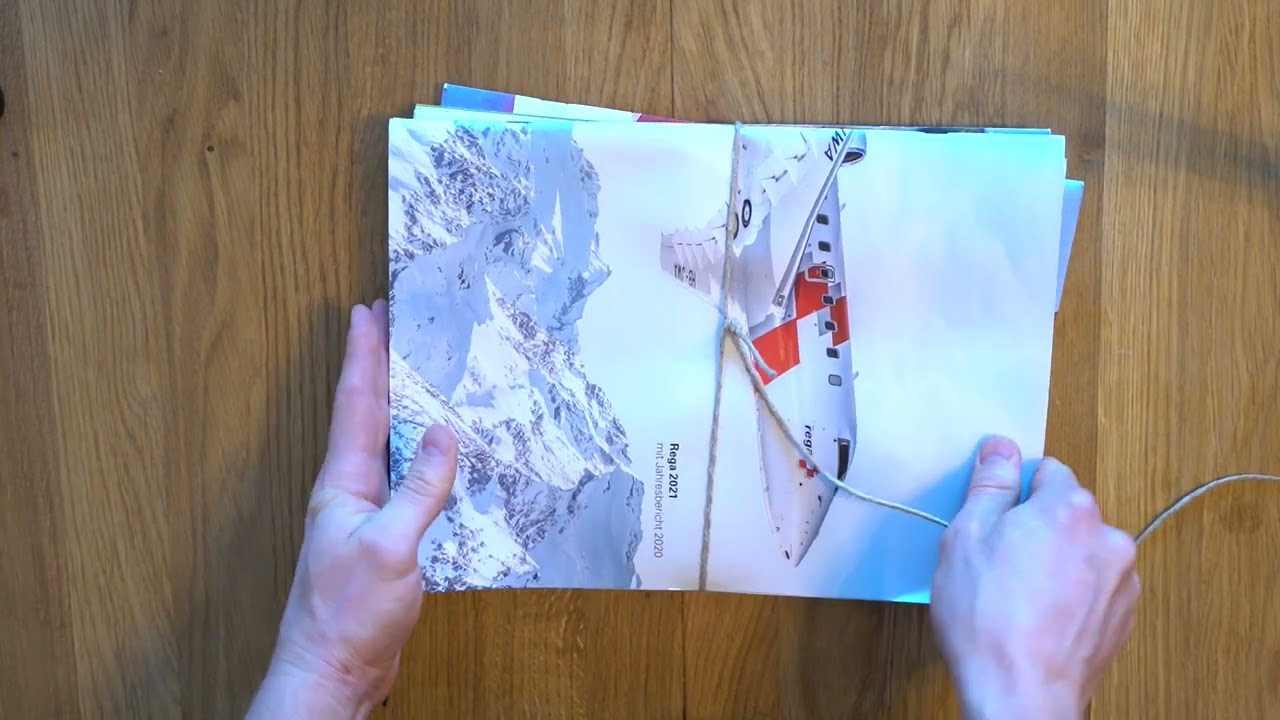 🇨🇭 Altpapier binden wie ein echter BüNZLI! 🇨🇭 Mit dieser Anleitung schaffst Du es garantiert!