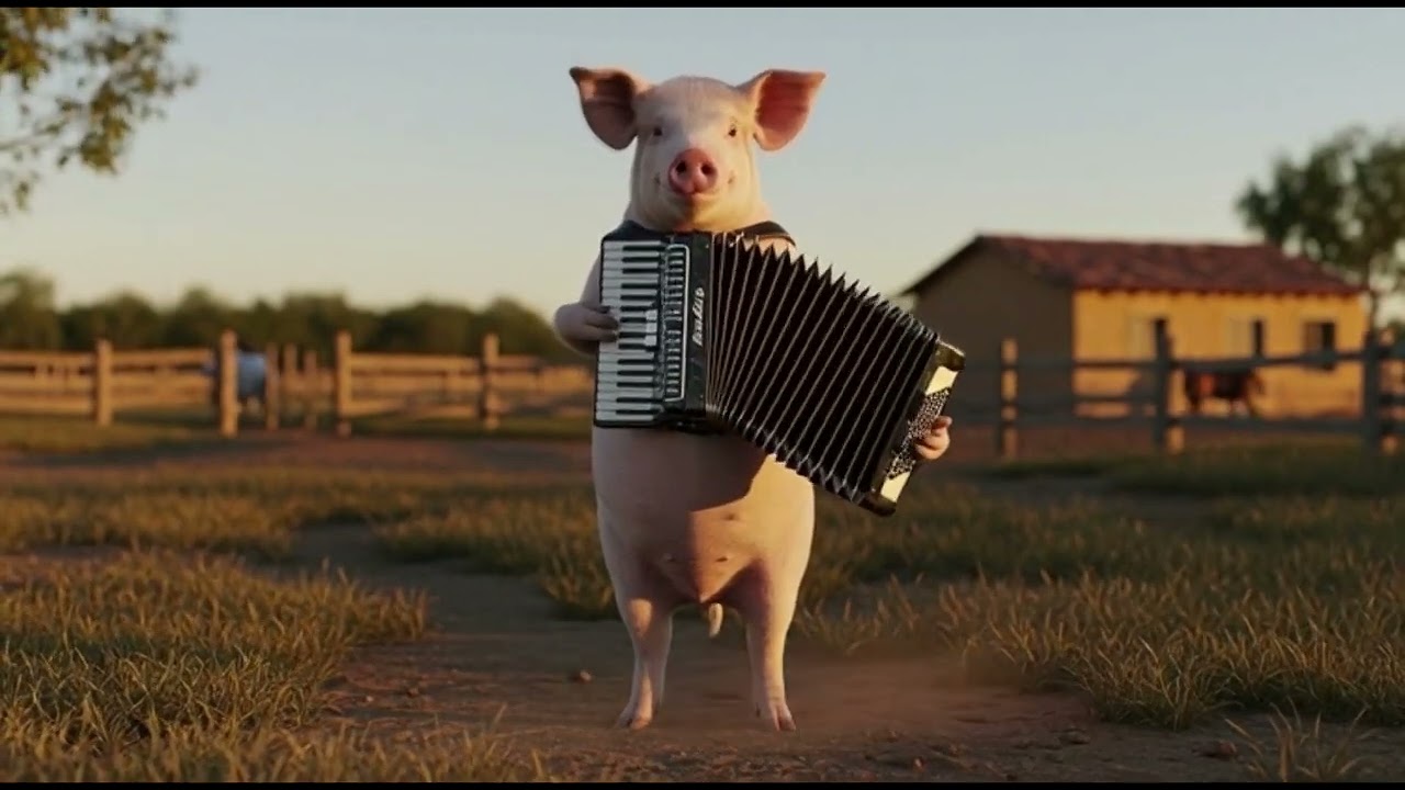 Quando os animais resolvem montar uma banda 😂🎵