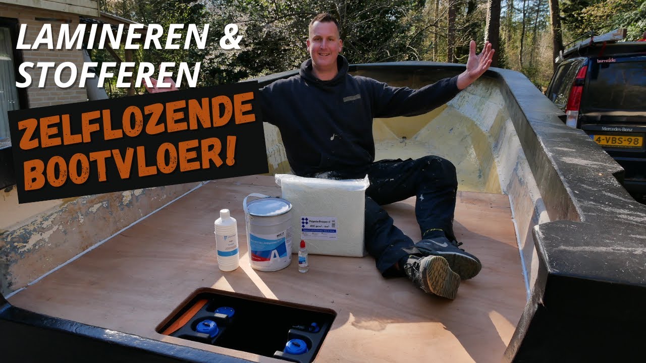 Regenwater automatisch afvoeren in je boot? Karperboot Bouwen Deel - #9