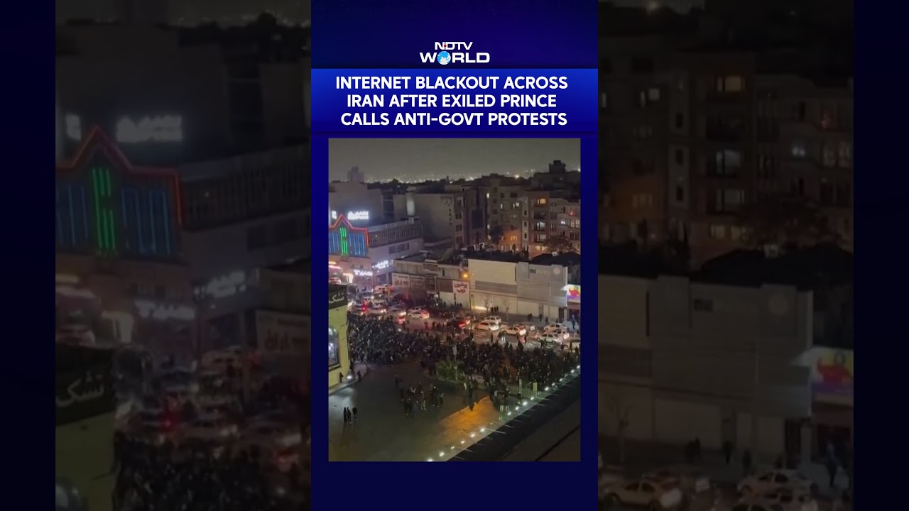 Iran Faces Internet Blackout After Exiled Prince Calls For Anti-Government Protests