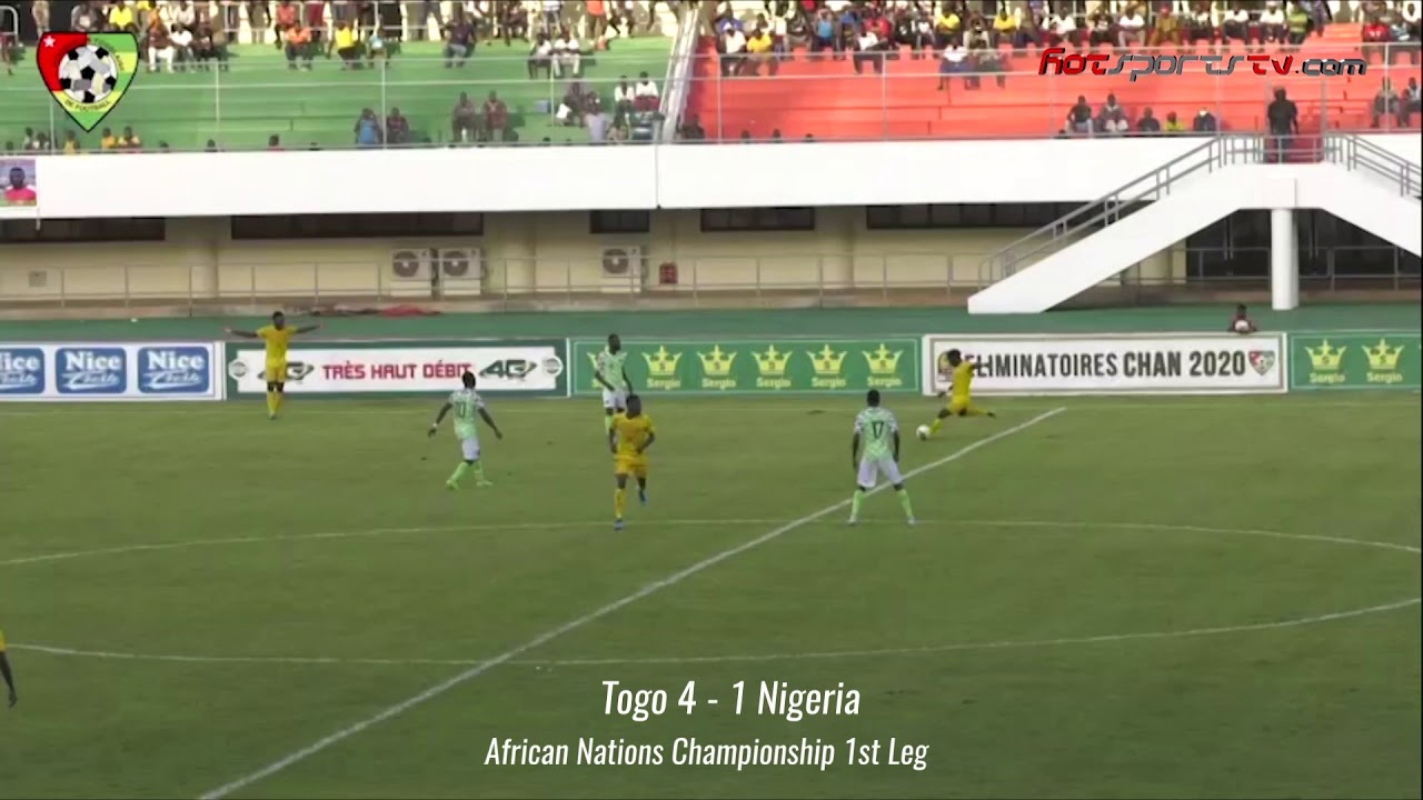CHAN Togo 4 1 Nigeria