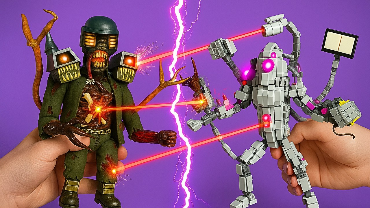 😱 LEGO Anti-Titan vs GIANT ROBOT: The Ultimate Showdown You Won’t Believe! 🤖🚽💥