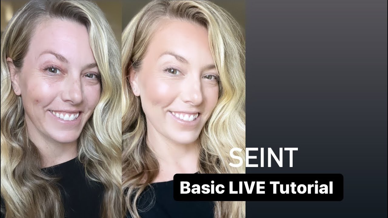 Seint Makeup Basic Tutorial LIVE 🎥