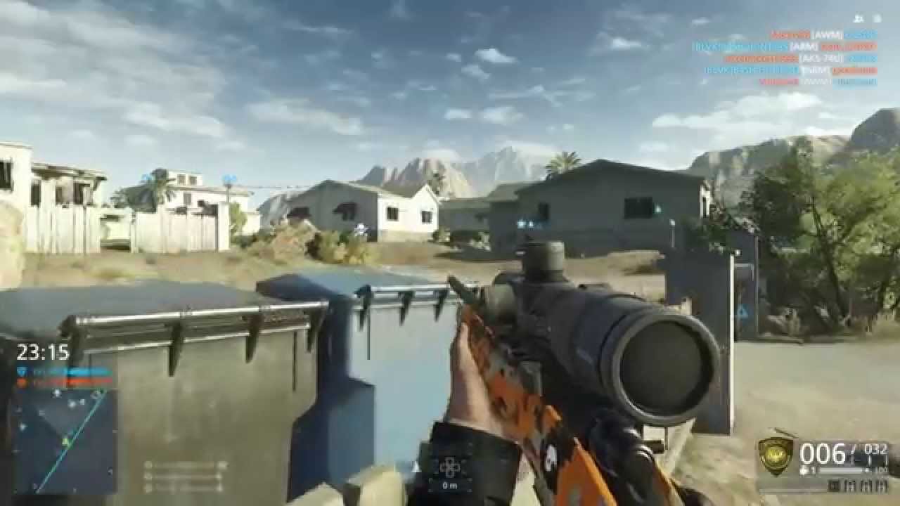 Battlefield Hardline- R700 w/G18C
