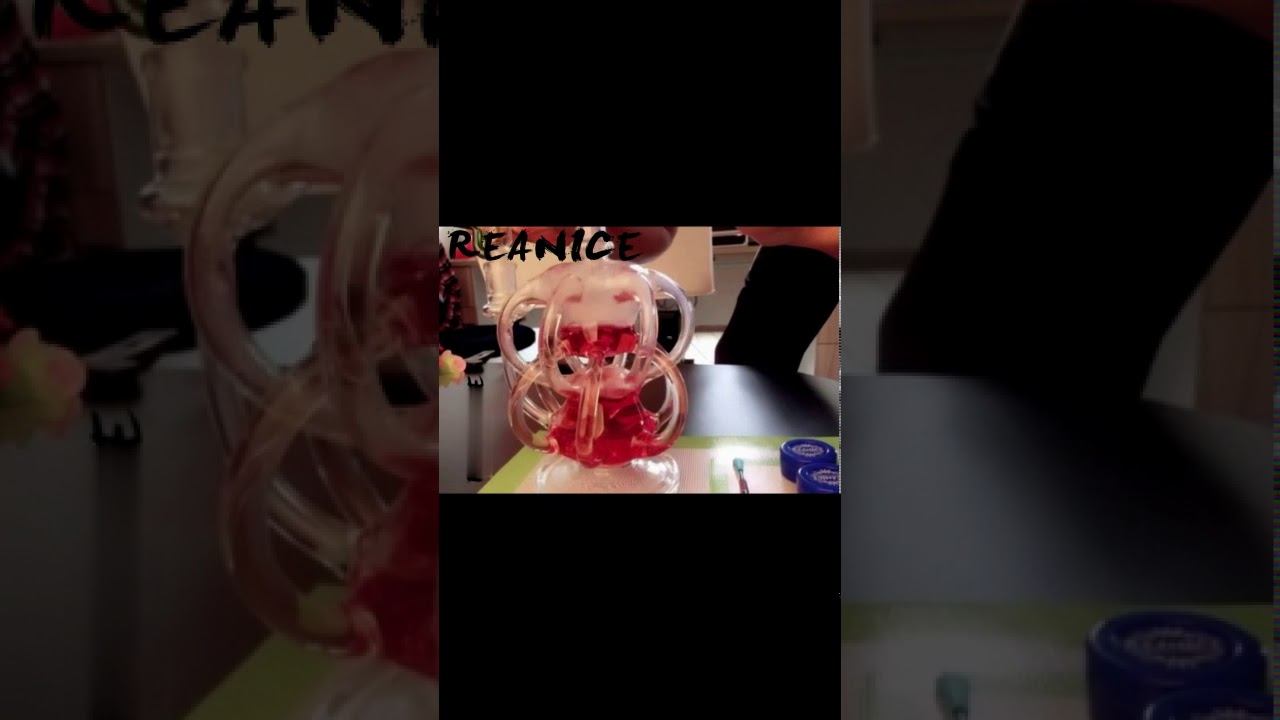 REANICE  GLASS VORTEX BONG