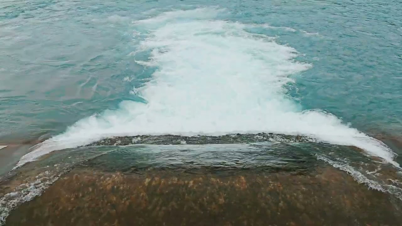 Sounds of nature. The sound of water. The sound of a waterfall.