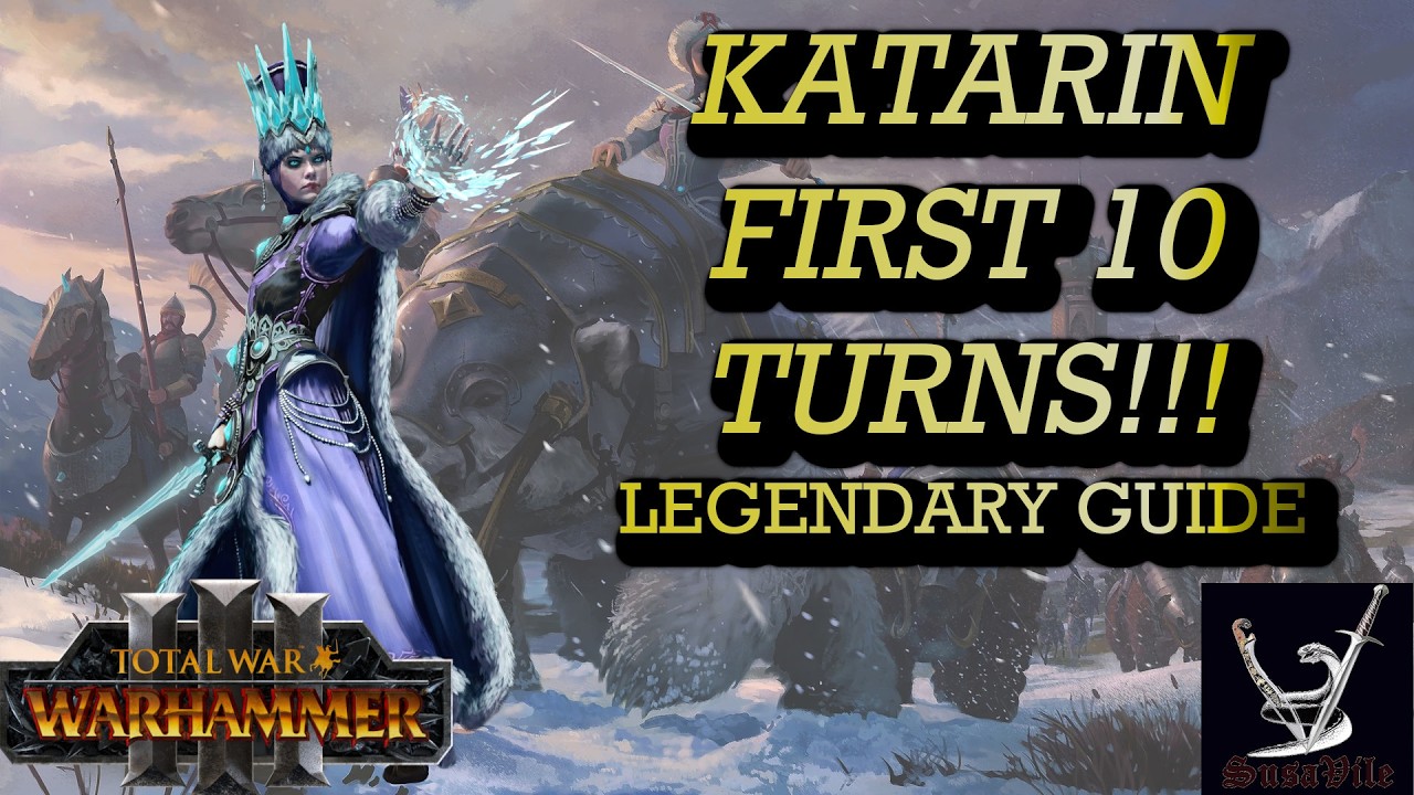 Tzarina Katarin first 10 turns! Kislev Patch 7 Total War Warhammer 3
