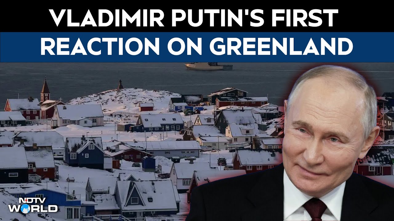 Russian President Vladimir Putin's First Reaction On Greenland