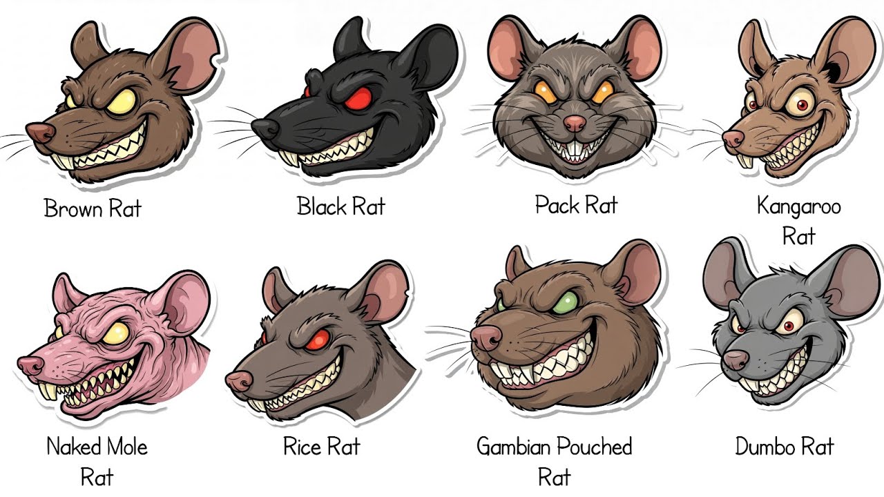 Every RAT Species Explained in 08 Minutes