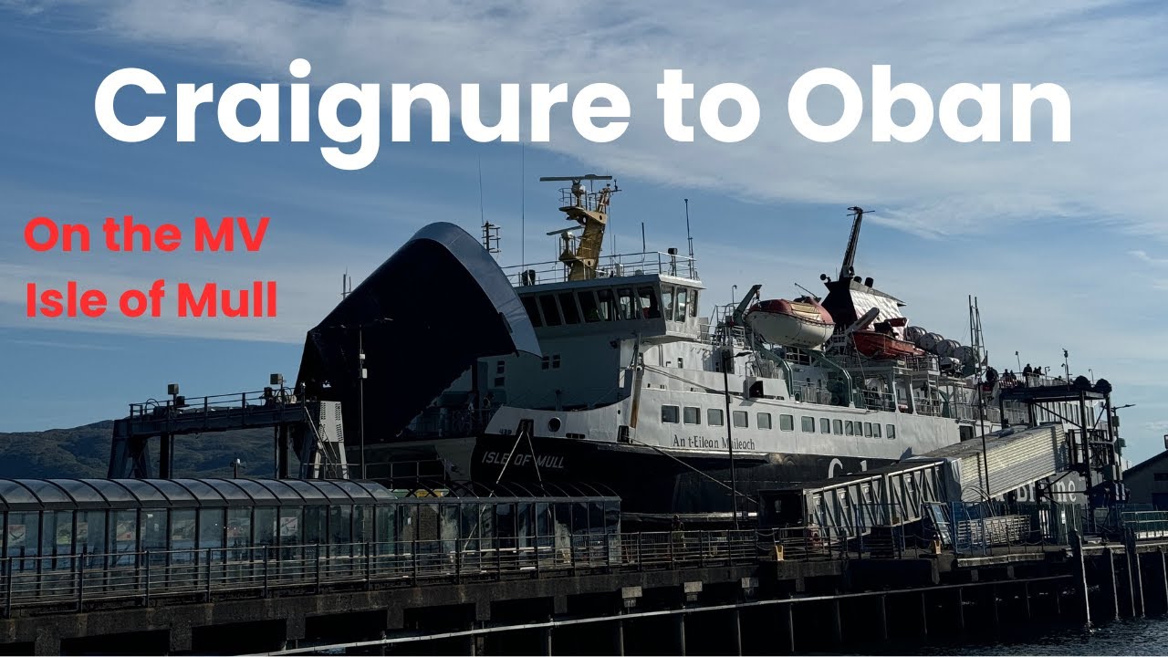 Craignure to Oban on Calmac Ferry MV Isle of Mull