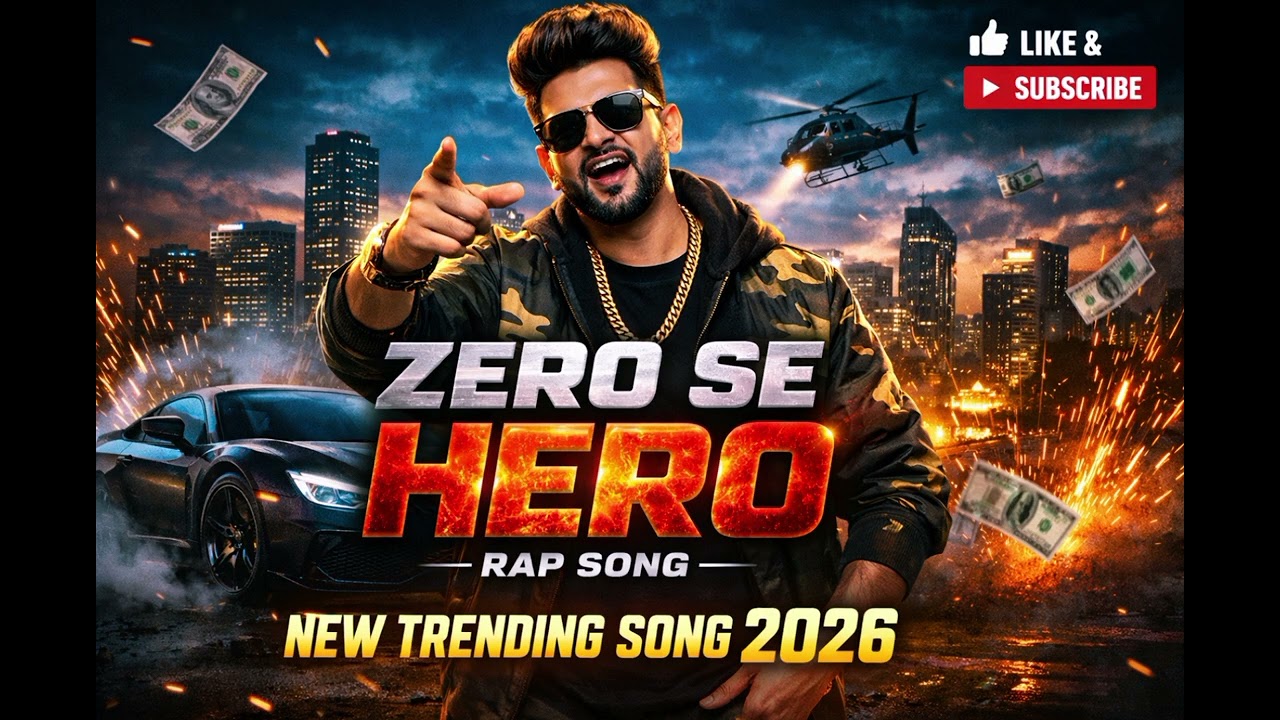 ZERO SE HERO 🔥 New Trending Rap Song 2026 | Motivational Desi Hip Hop