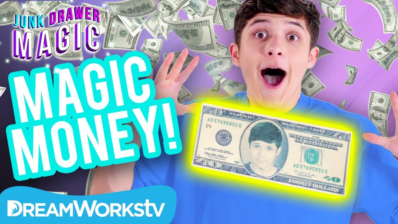 40 Dollar Bill Trick | JUNK DRAWER MAGIC