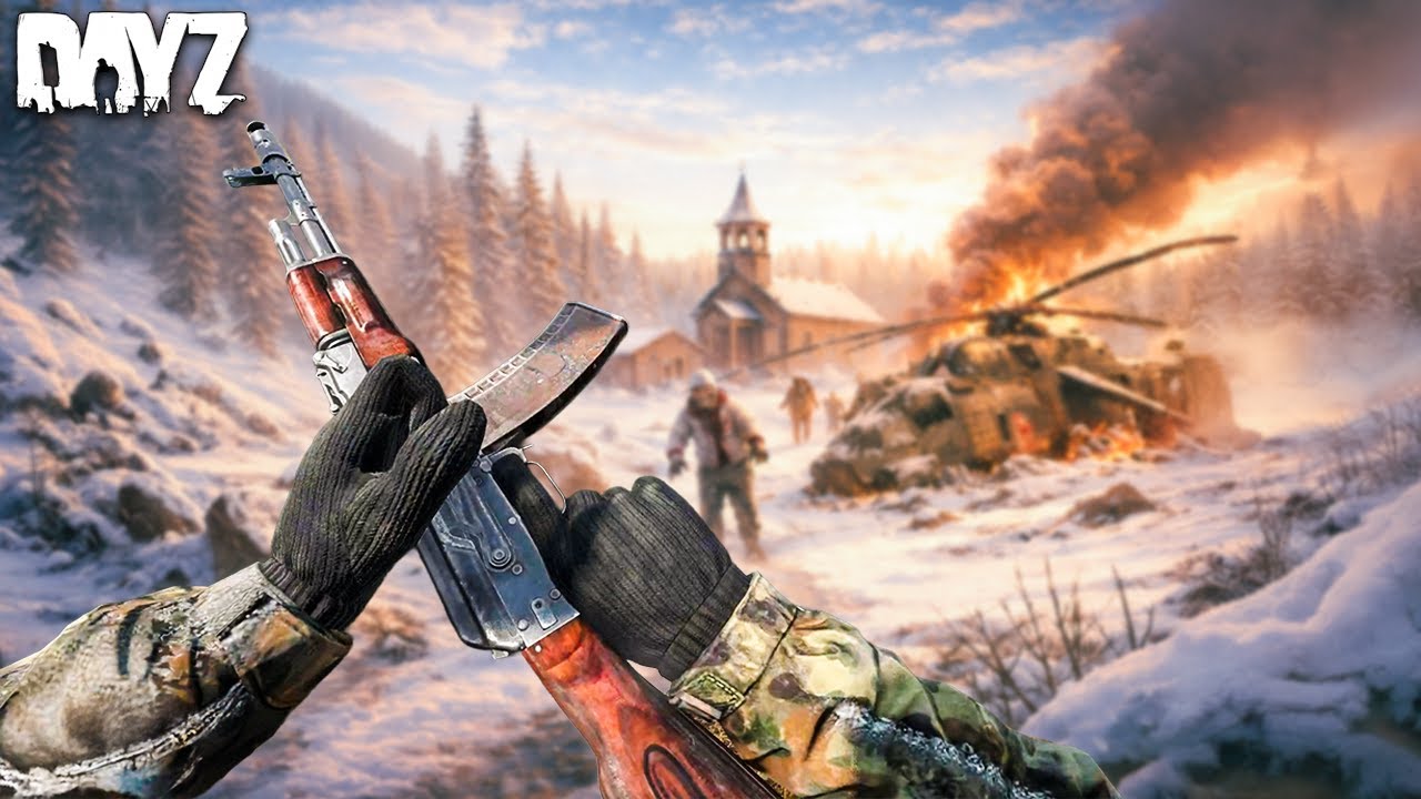 Exploring A WINTER Chernarus Server | DayZ Live Stream.