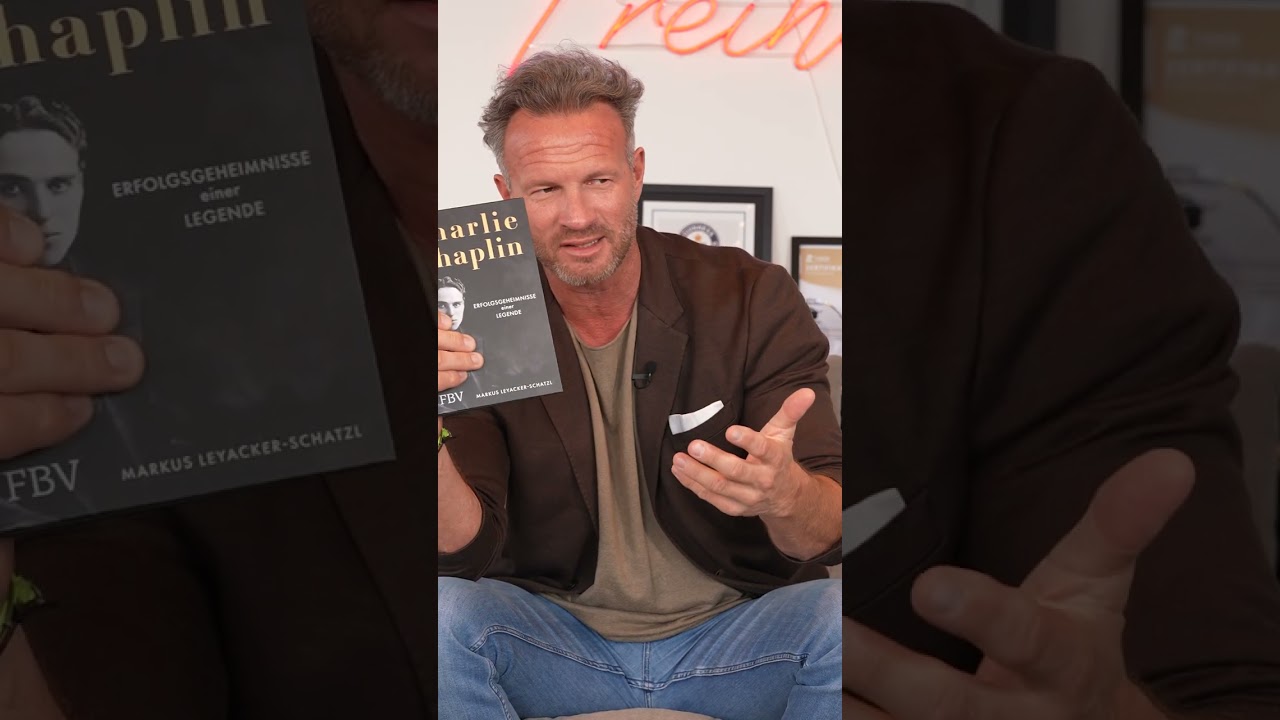 Buchtipp von Pascal Feyh: Charlie Chaplin - Erfolgsgeheimnisse einer Legende