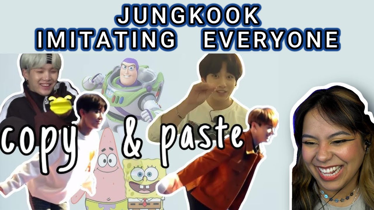 Jungkook imitating everyone & everything | First Time Reaction!!