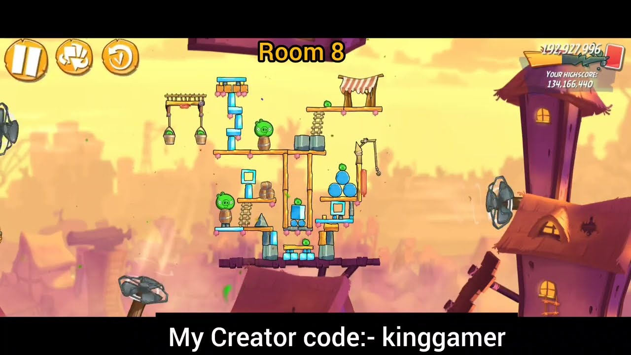 Angry birds 2 clan battle today (5 June 2026)(15 Rooms Finished)(bubbles melody run)(138 High Ratio)