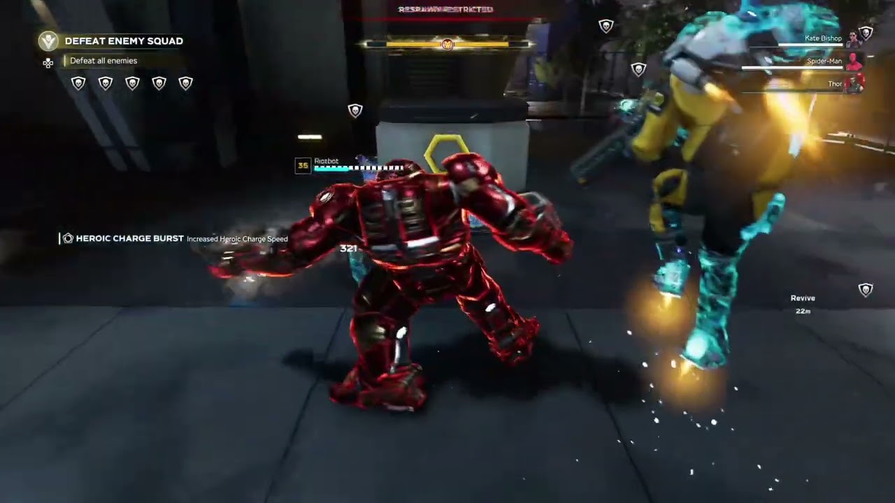 Today I will be playing marvel avengers 
