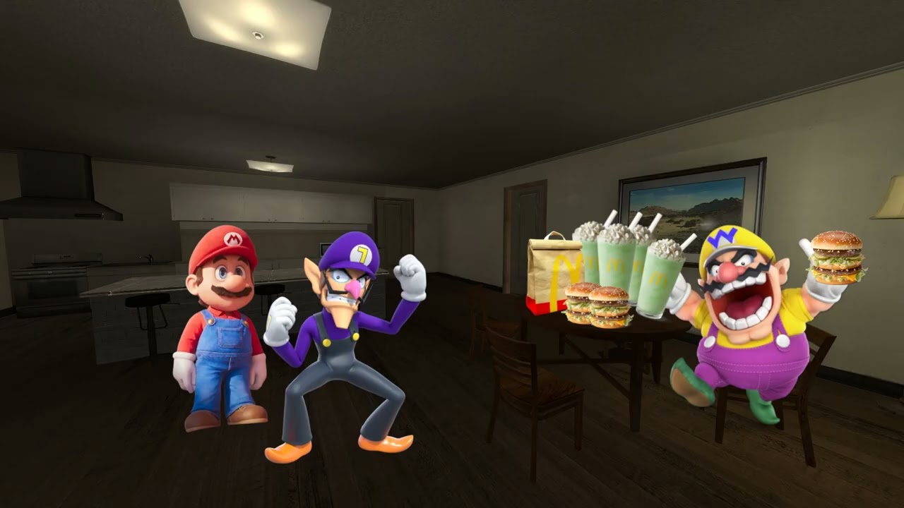Wario dies from a shamrock shake overdose by drinking too much while eating mcdonald’s.mp3