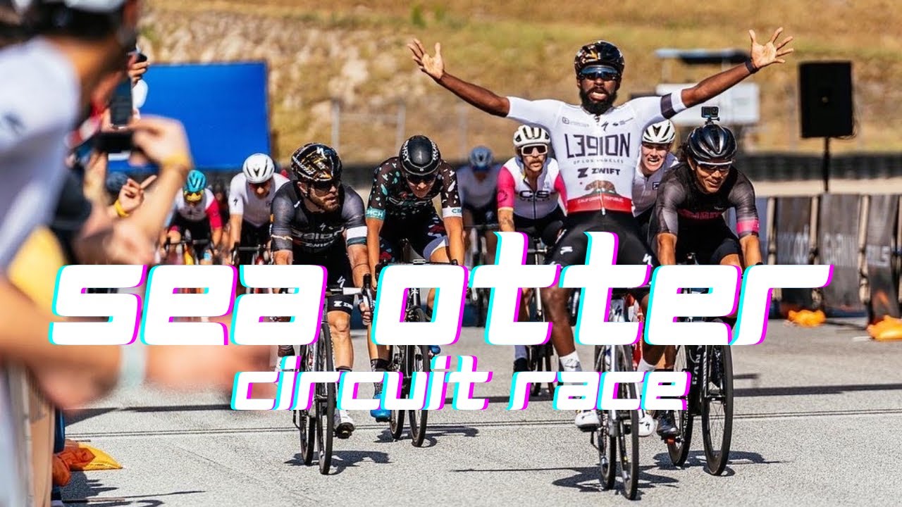 Sea Otter Classic Circuit Race 2022 5 Laps to go Power overlay | track race course
