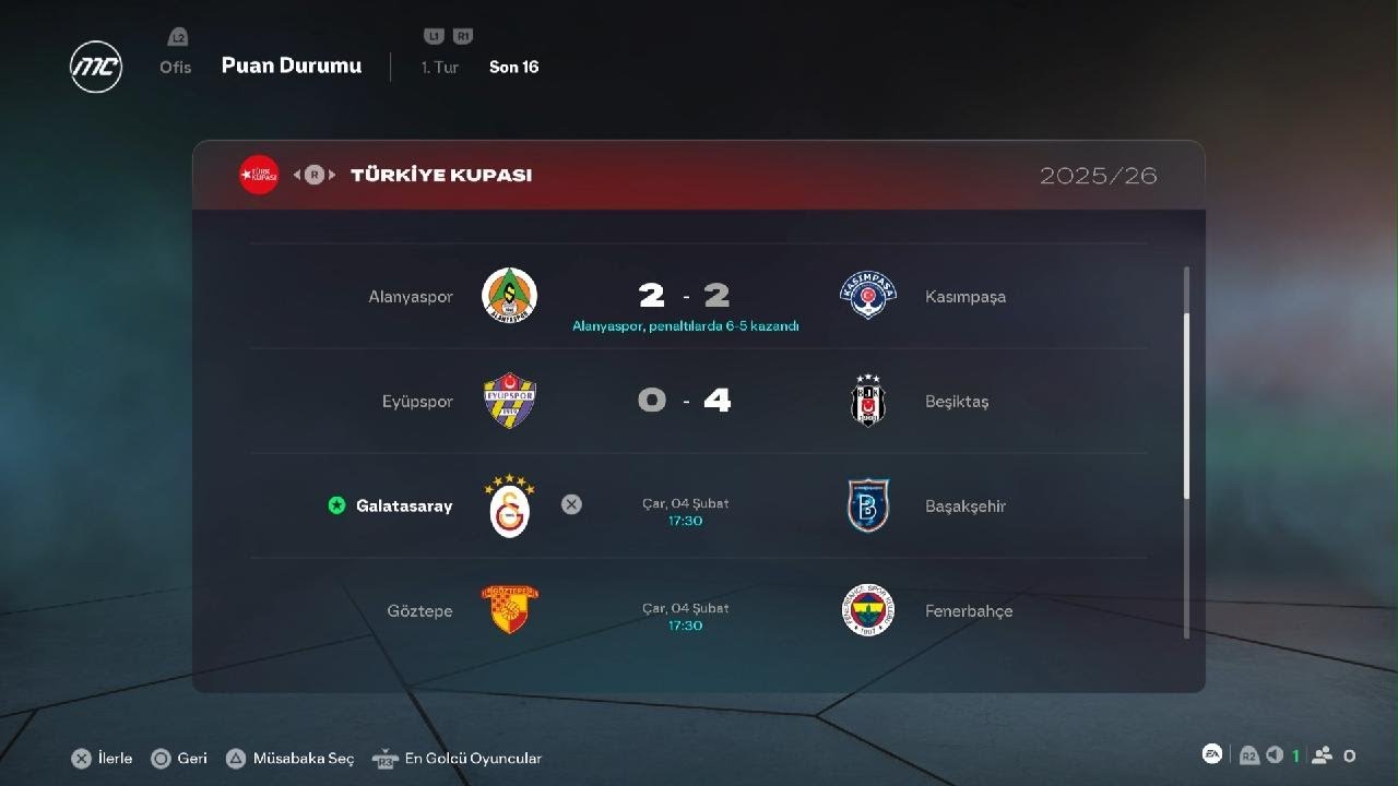 EA SPORTS FC 26 Galatasaray
