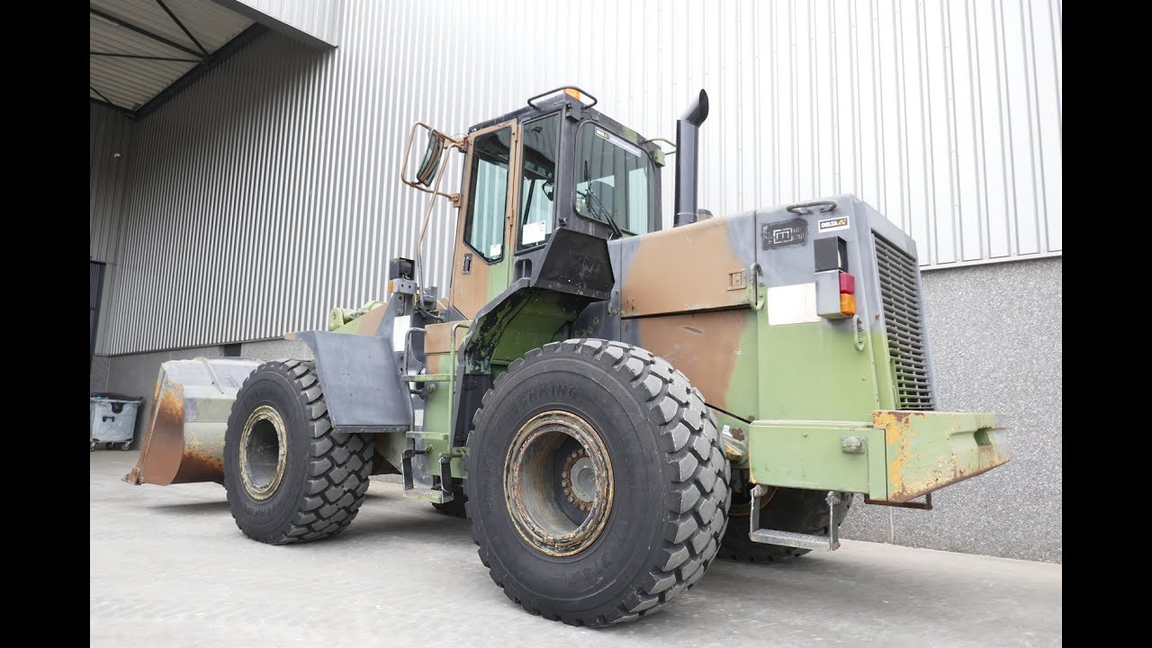 Demonstration video Caterpillar 950F Series II Ex-army wheel loader