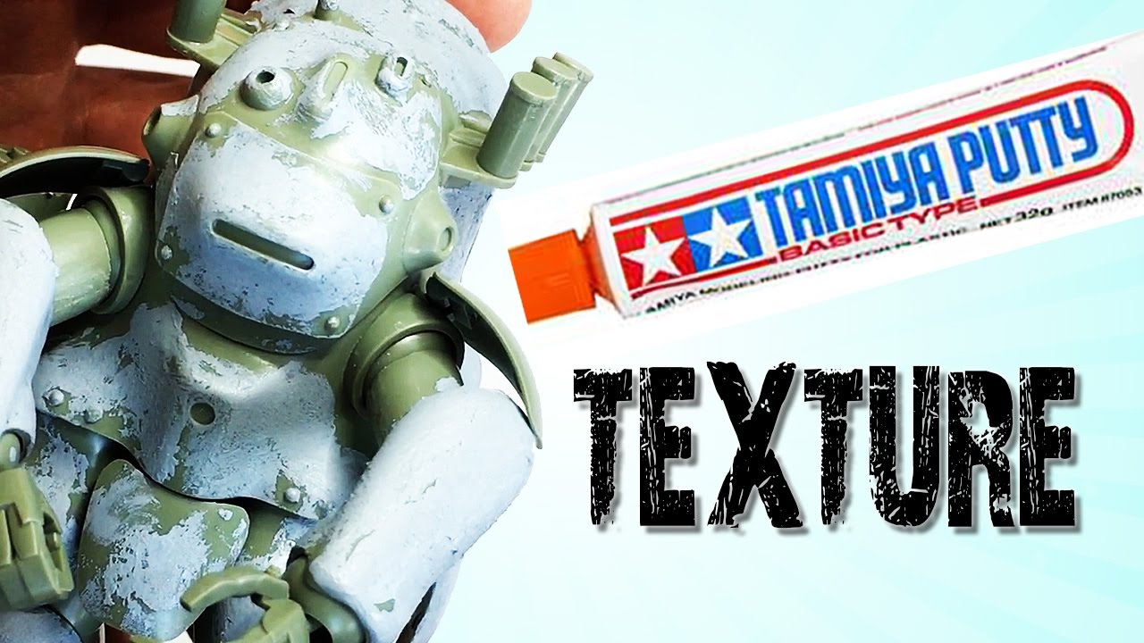 Tamiya Basic Putty - Ma.K Texture Tutorial by Lincoln Wright