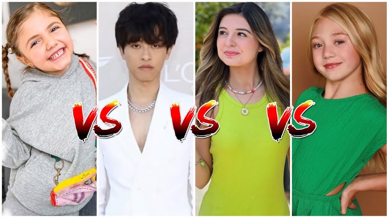 Alan Chikin Chow vs Brianna Mizura vs Mila Marwah vs Everleigh Rose |Lifestyle Comparison 2026