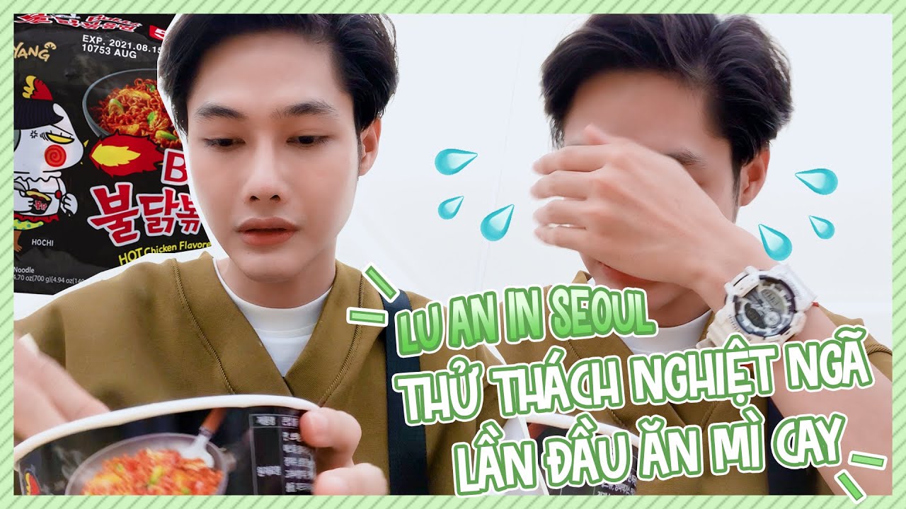 MAI VŨ LUÂN IN SEOUL | THỬ THÁCH ĂN MÌ CAY NHẤT HÀN QUỐC | MAI VŨ LUÂN VLOG