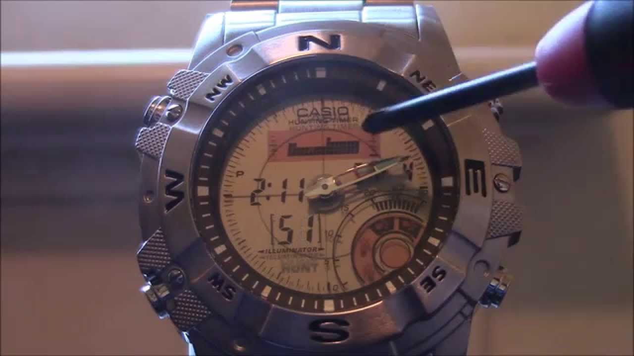 Casio OutGear AMW704D-7AV Hunting Timer Men's Fashion Watch Review