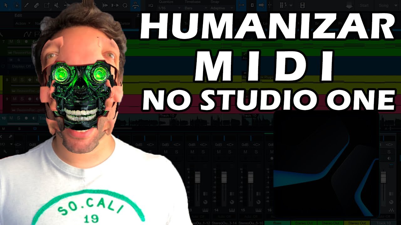 Como HUMANIZAR o MIDI no #StudioOne