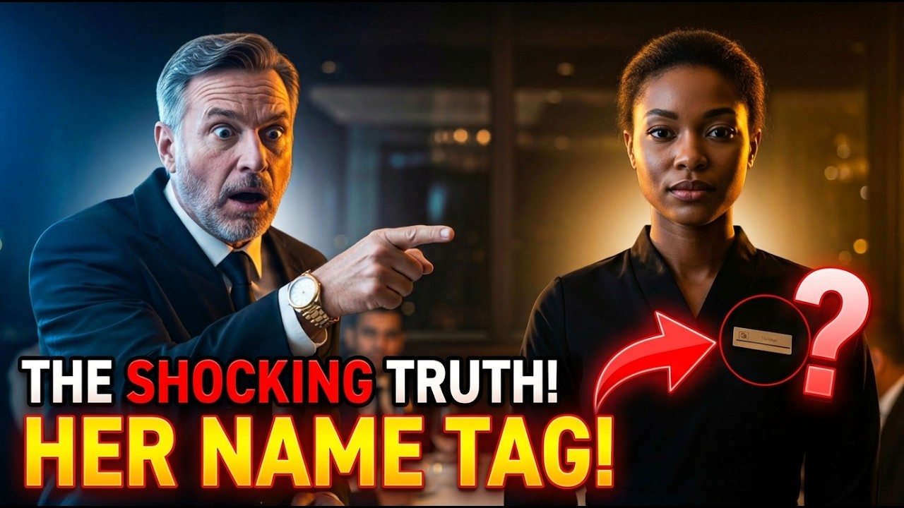 CEO Refused a Black Waitress’s Help — Her Name Tag REVEALED EVERYTHING