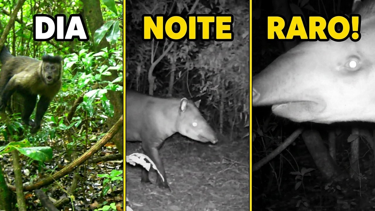 Duas Trilhas em Movimento… Olha o Que Apareceu na Mata!