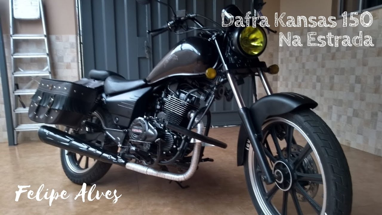 Viagem de Bom Despacho à BH - MG de Dafra Kansas 150cc