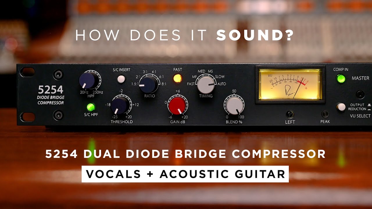 5254 + Vocals and Acoustic Guitar: How Does It Sound?