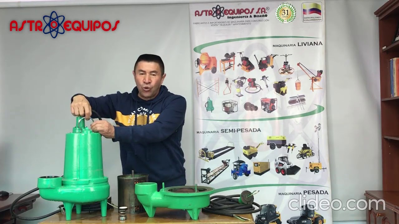 Cómo evitar daños en la MOTOBOMBA SUMERGIBLE