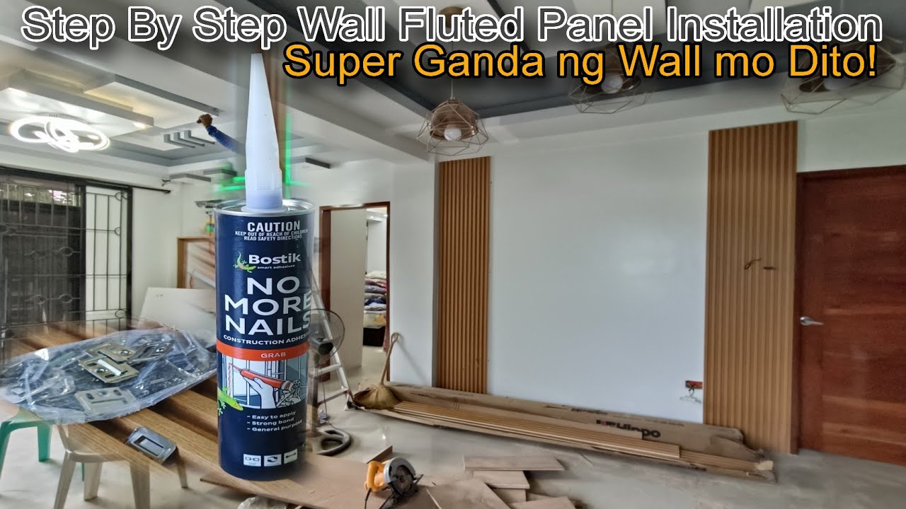 Paano Mag Install ng WPC Gamit ang Wpc Clip at No more nails /Bagong Plastering Project