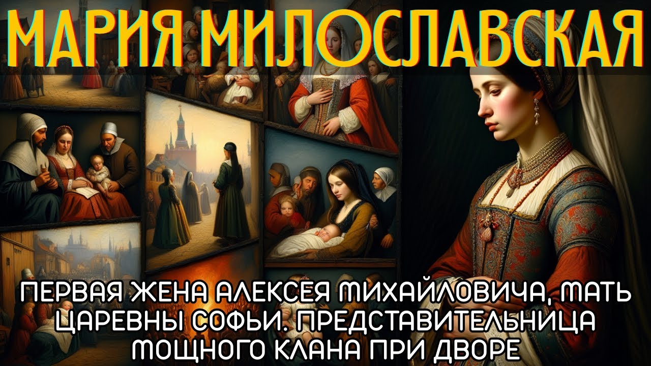 Мария Милославская: Как „старая дева“ захватила Кремль и породила войну династий🌙 История на ночь