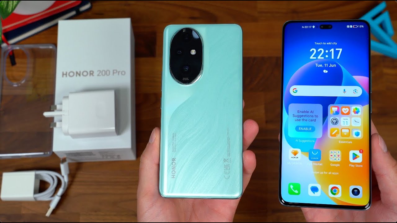 Распаковка HONOR 200 Pro!
