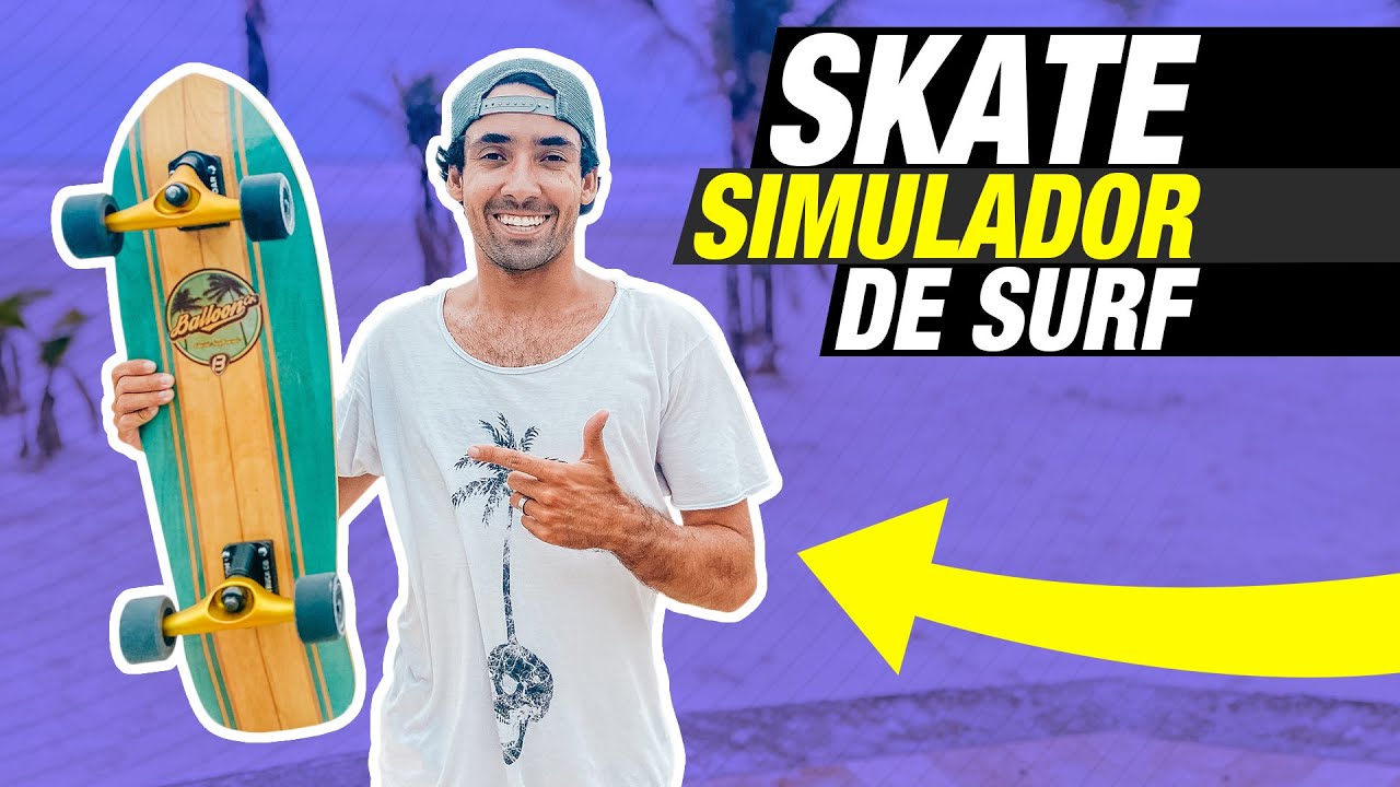 🏄 Testei o Skate Simulador de Surf e achei IRADO!