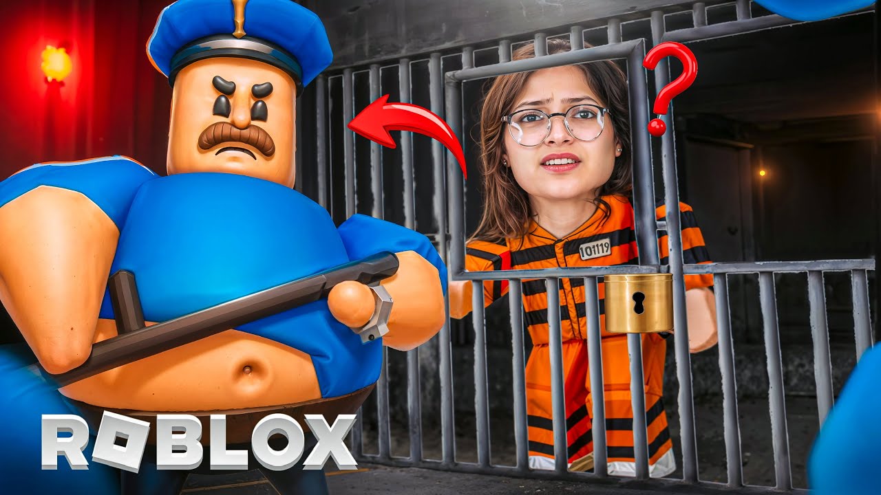 Can I Escaped from The Crazy BARRY’S PRISON ❌💀| ROBLOX @Anuusharma0012 
