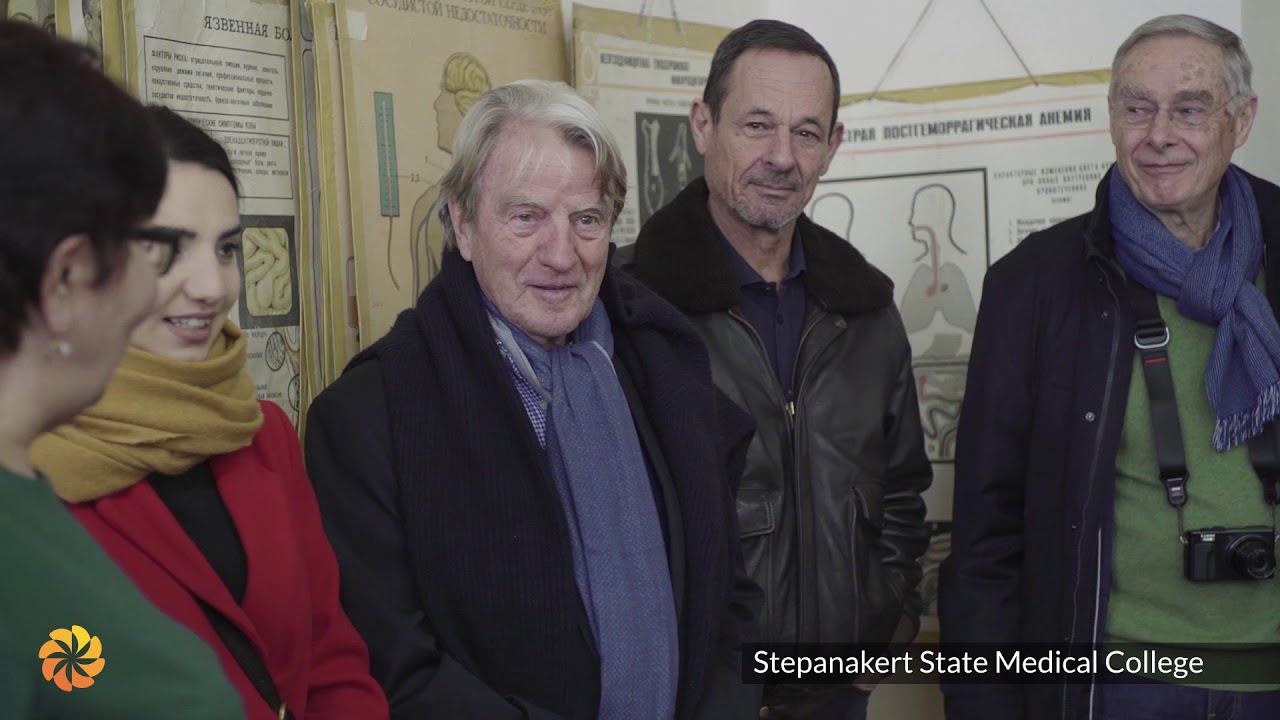 Bernard Kouchner visits Artsakh