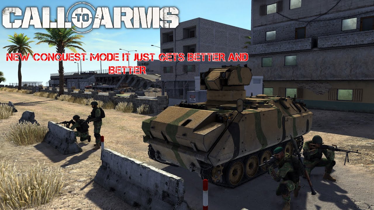 Call To Arms New Conquest Gamemode Gameplay - IT GET'S HARDER AND HARDER AND SOO MUCH BETTER!!!!