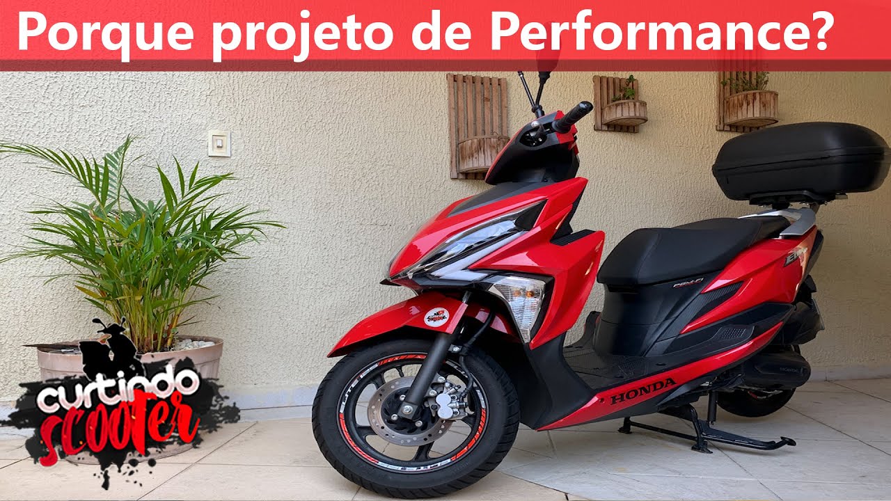 Honda Elite,  variações de velocidade - Porque do projeto de Performance na Unique.