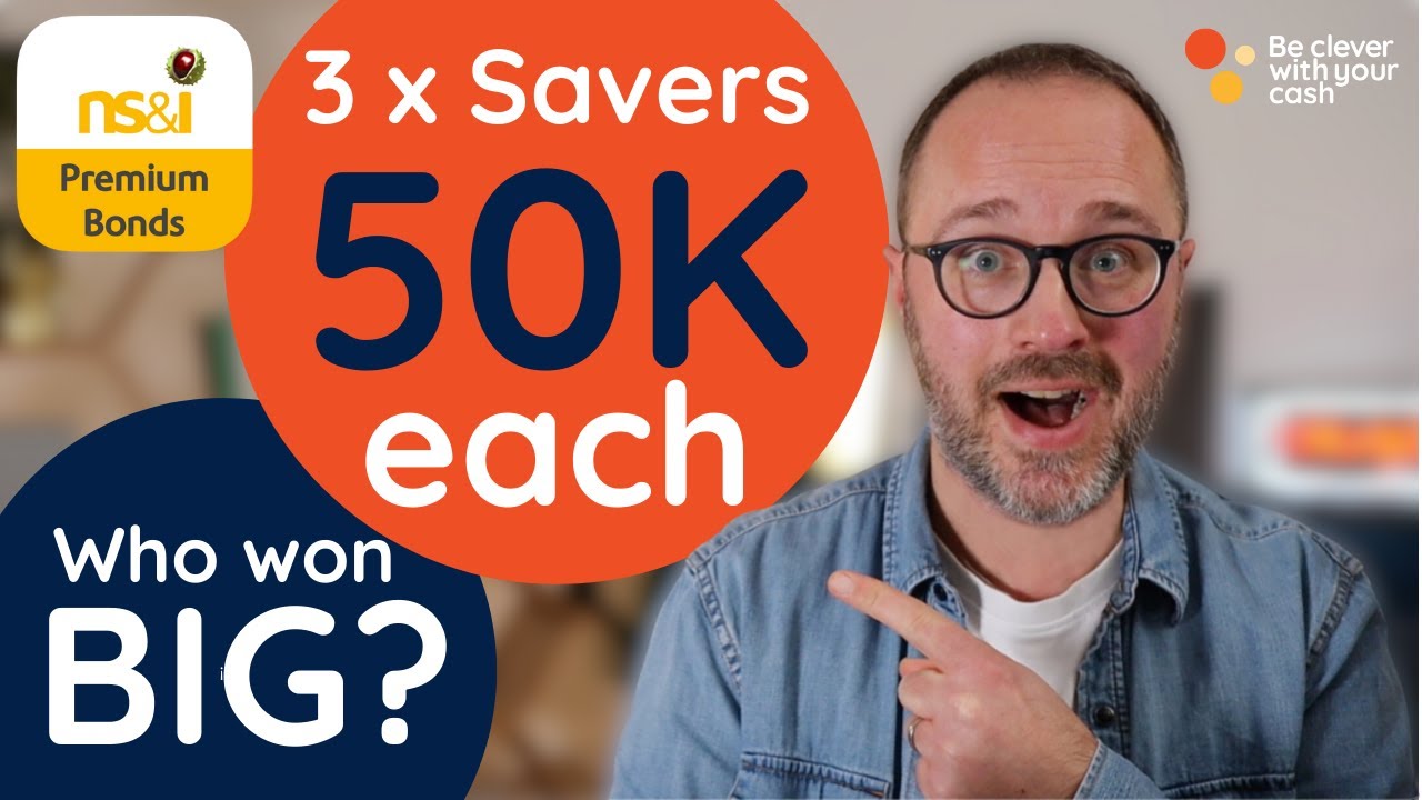 Premium Bonds winnings compared (3 x &pound;50k saved for a year)